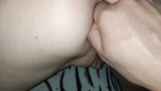 Very Long Anal Beads Deep in Teen Ass. Cool Hardcore Anal Fisting!