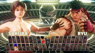 Street Fighter 5 all Female Critical Art (Nude MOD)