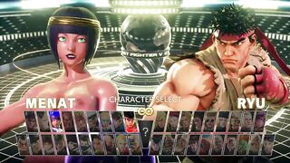 Street Fighter 5 all Female Critical Art (Nude MOD)