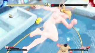 Street Fighter 5 all Female Critical Art (Nude MOD)