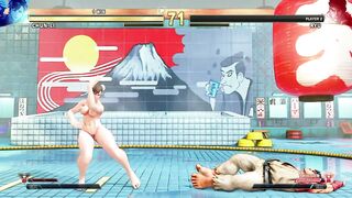 Street Fighter 5 all Female Critical Art (Nude MOD)