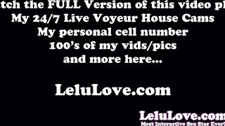 Homemade pornstar recapping NIGHTMARE close call plus nude behind the scenes adventures & POV femdom & more - Lelu Love