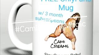 NEW #CamiCreamsMagic Official Music Video - Cum and get it - OnlyFans Booty Blanket - AUDIO SINGING