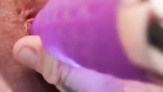 Squirting Wife with Toys