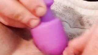 Squirting Wife with Toys