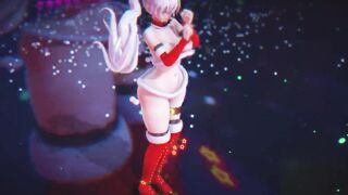 Mmd R18 Girl Weiss Schnee Bikini Santa Outfit Anal Bitch