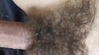 FUCKING MY WIFE’S SUPER HAIRY PUSSY