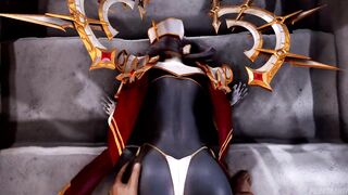 (POV) THIS DARK ELF PRIESTESS WILL PLEASE YOU WITH HER PERFECT ASS FROM AN ISEKAI HENTAI