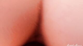 Reverse Cowgirl Cumming inside before Valentine's Day