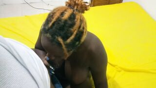 Badass Sexy Thick Ebony Abbiedabaddie Blowjob Head