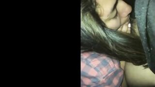 Asian Teen  From Tinder Give Me A Blowjob At The First Date !