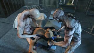 ashley and femshep getting fucked by monsters hot