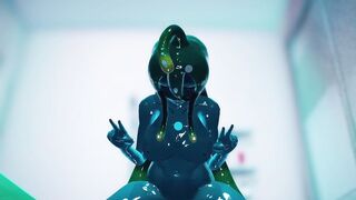 Mmd R18 Slime Girl Pet of Succubus I Don’t know what Slime Girl is doing please Fuck her