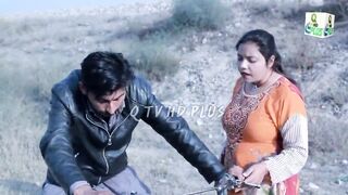 Sadaf Khan on bike ride with aunty