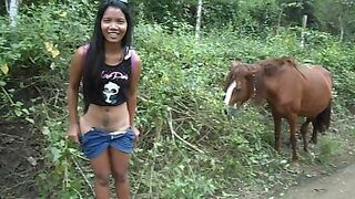 HEATHERDEEP.COM Love giant horse cock so much it makes me squirt