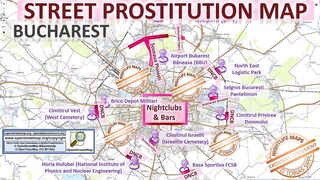 Bucharest, Romania, Rumänien, Sex Map, Street Prostitution Map, Massage Parlours, Brothels, Whores, Escort, Callgirls, Bordell, Freelancer, Streetworker, Prostitutes