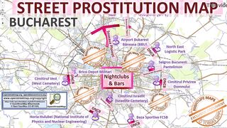 Bucharest, Romania, Rumänien, Sex Map, Street Prostitution Map, Massage Parlours, Brothels, Whores, Escort, Callgirls, Bordell, Freelancer, Streetworker, Prostitutes