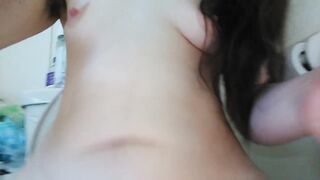 PinkMoonLust VERY TALENTED Hairy Fetish Camgirl Drinks Coffee PEES & FARTS Loud on Toilet OmgYay!