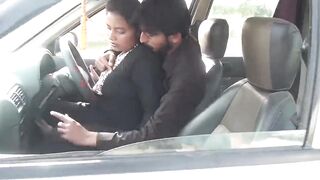 Sadaf aunty, outdoor lap with a big disk