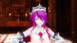 Mmd Genshin Impact Rosaria Full of Milk Erotic 3d Hentai