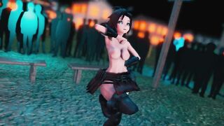 Mmd R18 Mona of Genshin Impact Dance Wiggle in the Hardcore Pawn