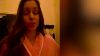 Amateur babe flashing dick rating, dildo blowjob swallow, behind scenes fun & bloopers prepping for major surgery - Lelu Love