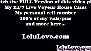 Amateur babe flashing dick rating, dildo blowjob swallow, behind scenes fun & bloopers prepping for major surgery - Lelu Love