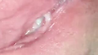 Close Up on BBW CreamPie