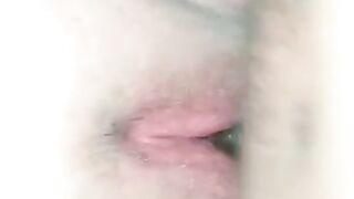 Close Up on BBW CreamPie