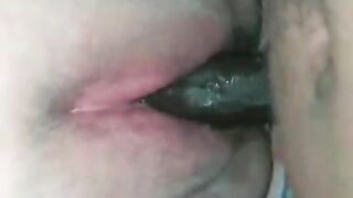 Close Up on BBW CreamPie