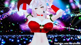 Big Titty Anime Girl gives Christmas Lap Dance (Gamer Girl Full Body VR)