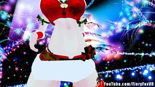 Big Titty Anime Girl gives Christmas Lap Dance (Gamer Girl Full Body VR)