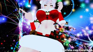 Big Titty Anime Girl gives Christmas Lap Dance (Gamer Girl Full Body VR)