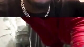 Swarmz Instagram Live - Girl Twerks Ass Flashes & Wets Top