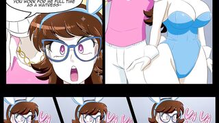 Full Time Maid Job - Transformation Expansion Comic