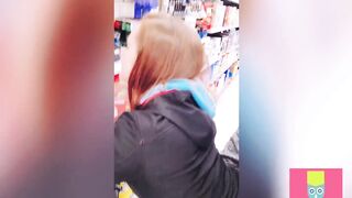 NUT IN AISLE 69**Full 1AM IN PUBLIC CREAMPIE WITH THE HUBBY ....