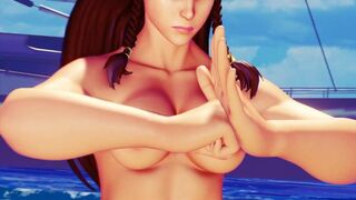 Street Fighter 5 - Juri Vs. Chun-Li Nude Rematch