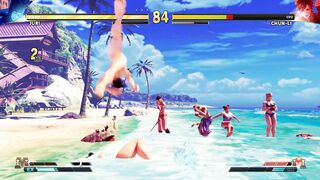 Street Fighter 5 - Juri Vs. Chun-Li Nude Rematch