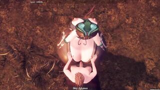 Snake Girl Apopha Fesssi Sex Scene 60fps - Breeders of the Nephelym 0.747