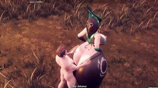 Snake Girl Apopha Fesssi Sex Scene 60fps - Breeders of the Nephelym 0.747