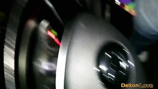 Blowjob in the CAR and Showing my Ass and Tit in Public - Sexy