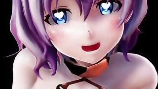 Mmd R18 Short Chan Hardcore Sex Dance during her Birthday Day