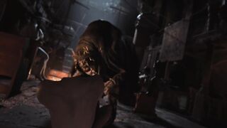 Resident Evil 8 - Nude Lady Dimitrescu Resident Evil Village: Tall Vampire Lady - behind Scenes