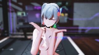 Mmd R18 Weiss the White Lady Cum Hunter will Suck you Dry