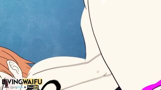 NAMI - ONE PIECE 2D Real World Anime Part 1 Big Japanese Ass Booty Masturbation Cosplay Hentai Neko