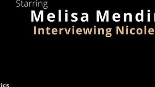 Melisa Mendini Interviewing Nicole Vice