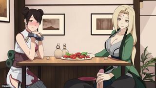 Naruto - Kunoichi Trainer - Part 19 - Tsunade Handjob under Table by LoveSkySanX