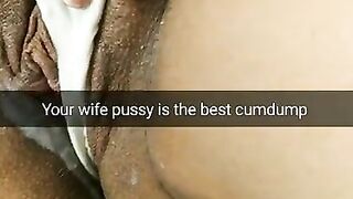 Your cheating wife pussy is the best cum dump for strangers!