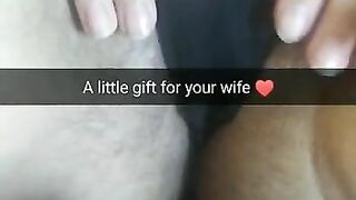 Stranger cums on my wife’s pussy! She brings this home afterwards!