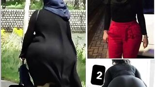 2021 Hijab Milfs With Fat Asses – which one would you fuck